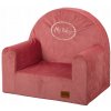 Baby-raj Kreslo zajko uško červené