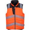 Portwest PW374 PW3 Hi Vis Reflexná obojstranná vesta oranžová oranžová čierna oranžová čierna