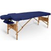 Tandem Basic-2 drevené masážne lehátko Farba: tmavo modrá 195*70 cm / 13,1 kg / 13 farieb