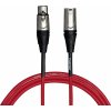 Cascha Advanced Line Microphone Cable Red 3 m Mikrofónový kábel Cascha Advanced Line Microphone Cable Red 3 m Mikrofónový kábel