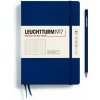 Zápisník LEUCHTTURM1917 Medium (A5) Navy, 251 p., bodkovaný Zápisník LEUCHTTURM1917 Medium (A5) Navy, 251 p., bodkovaný
