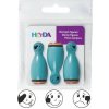 Heyda pečiatky figúrky 3 ks smajlíky tyrkysové Heyda pečiatky figúrky 3 ks smajlíky tyrkysové