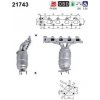 KATALIZATOR OPEL ASTRA H 21743