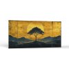 Stromy Silueta v zlate | Obrazy Vintessia Rozmery panoráma: 20x40 Stromy Silueta v zlate | Obrazy Vintessia Rozmery panoráma: 20x40