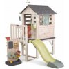 Domček na pilieroch s hracou stenou House On Stilts Life Smoby so šmykľavkou a UV filtrom Domček na pilieroch s hracou stenou House On Stilts Life Smoby so šmykľavkou a UV filtrom