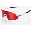 Okuliare 100% SLENDALE Soft tact White - HiPER Red Multilayer Mirror Lens Okuliare 100% SLENDALE Soft tact White - HiPER Red Multilayer Mirror Lens