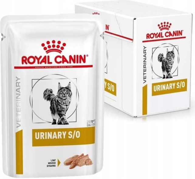 Royal Canin VD Feline Urinary S/O Pouch in Gravy 12 x 85 g