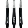 Winmau Násadky Vecta - medium - black silver Winmau Násadky Vecta - medium - black silver