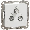 Schneider Electric Slovakia spol. s r.o. Sedna Design - SDD111481 - TV-R-SAT zásuvka koncová 4dB - Biela Schneider Electric Slovakia spol. s r.o. Sedna Design - SDD111481 - TV-R-SAT zásuvka koncová 4dB - Biela