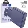Nabíjačka Hoco N44 GaN, USB-C PD 30W, rýchle nabíjanie, modrá Nabíjačka Hoco N44 GaN, USB-C PD 30W, rýchle nabíjanie, modrá