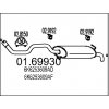 MTS Koncový tlmič výfuku 01.69930 MTS Koncový tlmič výfuku 01.69930