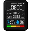 Monitor CO2, merač oxidu uhličitého, teploty a vlhkosti Monitor CO2, merač oxidu uhličitého, teploty a vlhkosti