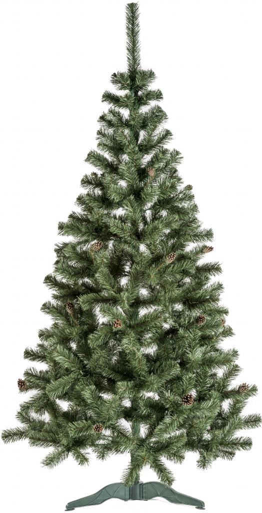 Aga Vianočný stromček 160 cm so šiškami