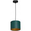 Luminex | Luster na lanku ARDEN 1xE27/60W/230V pr. 18 cm zelená/zlatá | LU3547 Luminex | Luster na lanku ARDEN 1xE27/60W/230V pr. 18 cm zelená/zlatá | LU3547