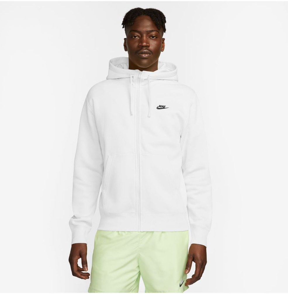 Nike M NSW CLUB hoodie FZ BB bv2645-100