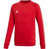 adidas Performance Core 18 Sw Top yTmavo čevená / Biela