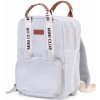 Childhome Detský batoh Mini Club Signature Off White Childhome Detský batoh Mini Club Signature Off White