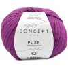 PURE Katia Farby PURE: 89 cyklaménová - NOVÁ 100% bavlna PURE Katia Farby PURE: 89 cyklaménová - NOVÁ 100% bavlna