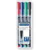 Permanentný popisovač, sada, OHP, 1 mm, STAEDTLER Lumocolor 317 M, 4 rôzne farby Permanentný popisovač, sada, OHP, 1 mm, STAEDTLER Lumocolor 317 M, 4 rôzne farby