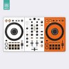 Doto Design Skin DDJ-FLX4 OW Orange-White Doto Design Skin DDJ-FLX4 OW Orange-White