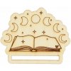 Natana drevená záložka do knihy mesiac 5,2 x 4,2cm Natana drevená záložka do knihy mesiac 5,2 x 4,2cm