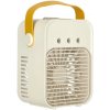 Klimatizácia, prenosný stolný ventilátor, zvlhčovač, USB 3 v 1, biela biela Klimatizácia, prenosný stolný ventilátor, zvlhčovač, USB 3 v 1, biela biela