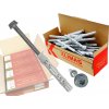Klimas Wkret-Met 10x100mm KPR-FAST - 1 Kartón (4x50ks) - Rámové hmoždinky s plochým límcom, skrutkou so 6HR hlavoua vlisovanou podložkou, TX40/SW13 Klimas Wkret-Met 10x100mm KPR-FAST - 1 Kartón (4x50ks) - Rámové hmoždinky s plochým límcom, skrutkou so 6HR hlavoua vlisovanou podložkou, TX40/SW13