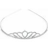 Štrasová čelenka / korunka do vlasov - crystal