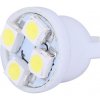 LED 4x 3528 SMD pätice T10, W5W - Biela LED 4x 3528 SMD pätice T10, W5W - Biela