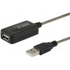 SAV SAVIO CL-130 USB samica - USB 2.0 samec aktívny predlžovací kábel 10 m čierny SAV SAVIO CL-130 USB samica - USB 2.0 samec aktívny predlžovací kábel 10 m čierny