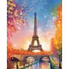 ZUTY Obrazy na stenu - Eiffelova veža na jeseň Rámovanie: vypnuté plátno na rám, Rozmer: 80x100 cm ZUTY Obrazy na stenu - Eiffelova veža na jeseň Rámovanie: vypnuté plátno na rám, Rozmer: 80x100 cm