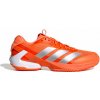 Pánska tenisová obuv adidas Adizero Ubersonic 5 Clay Tennis Shoes Lucid Orange/Silver Met./Core Black EUR 48 Pánska tenisová obuv adidas Adizero Ubersonic 5 Clay Tennis Shoes Lucid Orange/Silver Met./Core Black EUR 48