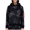 Alpha Industries CRANE Hoody Wmn dámska mikina black Farba: čierna, Veľkosti dámske: XS Alpha Industries CRANE Hoody Wmn dámska mikina black Farba: čierna, Veľkosti dámske: XS