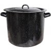 Home Cook smaltovaný hrniec čierný s pokrievkou 20 l BLACK Home Cook smaltovaný hrniec čierný s pokrievkou 20 l BLACK