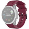 VSETKONAMOBIL SILICONE Remienok Garmin Fenix 6S / 6 Pro / 6S Sapphire bordová 37193