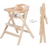 roba Foldable High Chair 2024 Natural