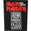 nášivka veľká IRON MAIDEN - EST 1975 - RAZAMATAZ - BP1323 nášivka veľká IRON MAIDEN - EST 1975 - RAZAMATAZ - BP1323