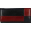 Dámska kožená peňaženka čierno červená - Tomas Farbe čierna Dámska kožená peňaženka čierno červená - Tomas Farbe čierna
