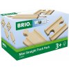 Brio Krátké koleje rovné 108 mm 4 ks Brio Krátké koleje rovné 108 mm 4 ks
