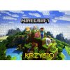 PUZZLE MINECRAFT + MENO DIEŤAŤA A4 - 110 ks PUZZLE MINECRAFT + MENO DIEŤAŤA A4 - 110 ks