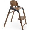 BUGABOO Giraffe Stolička jedálenská Warm wood/Grey BUGABOO Giraffe Stolička jedálenská Warm wood/Grey