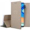 Smart Case Book zlaté – Xiaomi Redmi Note 9