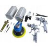 FORCEKRAFT Striekacia pištoľ pneumatická brúska set. FORCEKRAFT Striekacia pištoľ pneumatická brúska set.