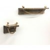Sada držiakov do kúpeľne Atel Walnut, 2 ks Sada držiakov do kúpeľne Atel Walnut, 2 ks