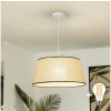 | Brilagi - LED luster na lane CERIA 1xE27/40W/230V pr. 50 cm béžový | EG300171+EG781084 | Brilagi - LED luster na lane CERIA 1xE27/40W/230V pr. 50 cm béžový | EG300171+EG781084