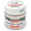 Matná akrylová farba PENTART 50ml country ružová