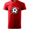 Futbalová lopta v triku - Klasické pánske tričko vyššej gramáže - XL ( Červená ) Futbalová lopta v triku - Klasické pánske tričko vyššej gramáže - XL ( Červená )