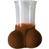 Diablo picante - crystal shot glass with mulato eggs Diablo picante - crystal shot glass with mulato eggs