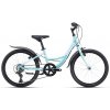 CTM ELLIE 20 bicykel, tyrkysová perleť / biela Rám: 11 CTM ELLIE 20 bicykel, tyrkysová perleť / biela Rám: 11
