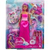 Módna bábika Barbie Dreamtopia s prezliekaním, farebná, 3v1 Módna bábika Barbie Dreamtopia s prezliekaním, farebná, 3v1